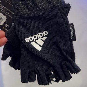 NEW Adidas Adjustable Essential Gloves Fingerless - GYM ACCESSORIES